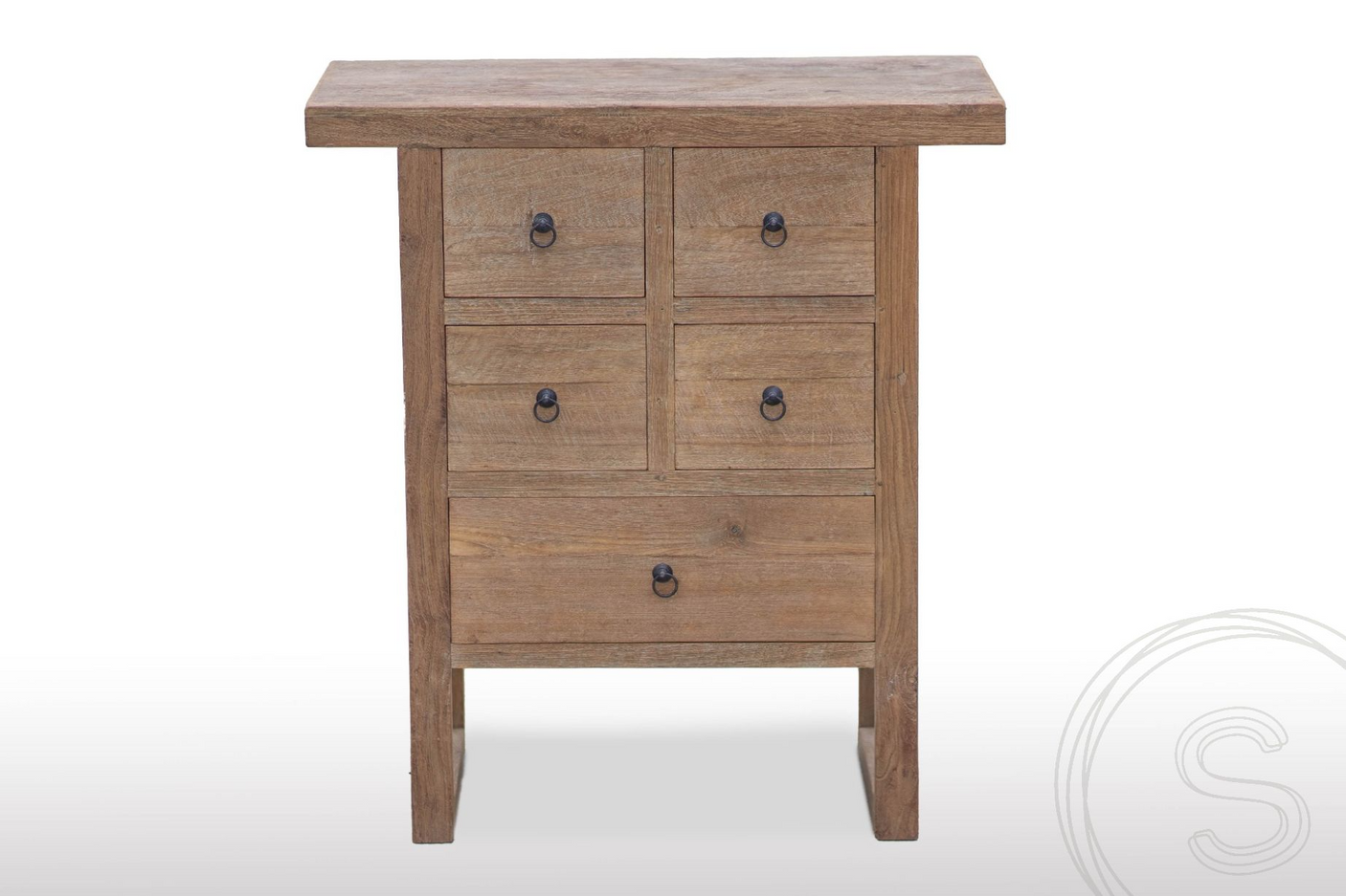Teak Kommode Algarve 5 Schubladen