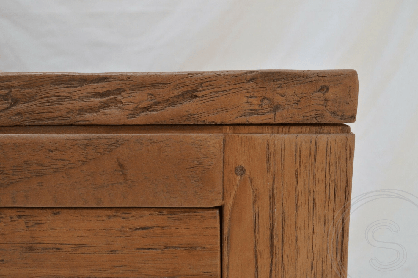 Teak TV-Anrichte 200cm Rustikal