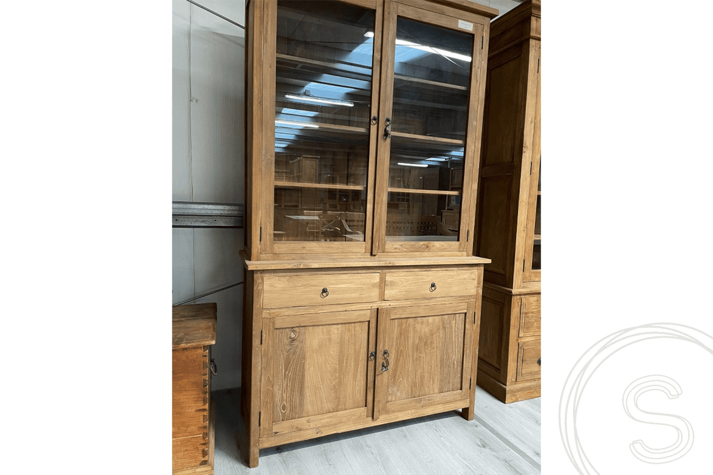 Teak Schrank Rustikal