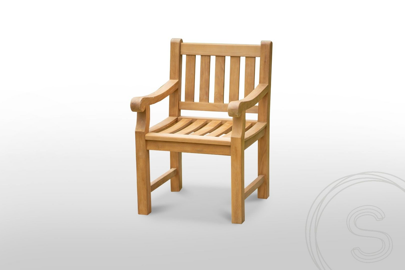 Teak Gartentisch 200 x 90 + 6 Gartenstühle Elephant