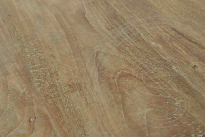 Teak Tisch 300x100cm Rustikal + 10 Stühle