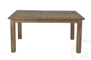 Teak Tisch Ausziehbar 160-210-260x90 + 10 Stühle