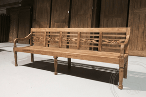 Teak Bahnhofsbank 240cm