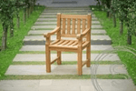 Teak Gartentisch 180 x 90 + 6 Gartenstühle Elephant