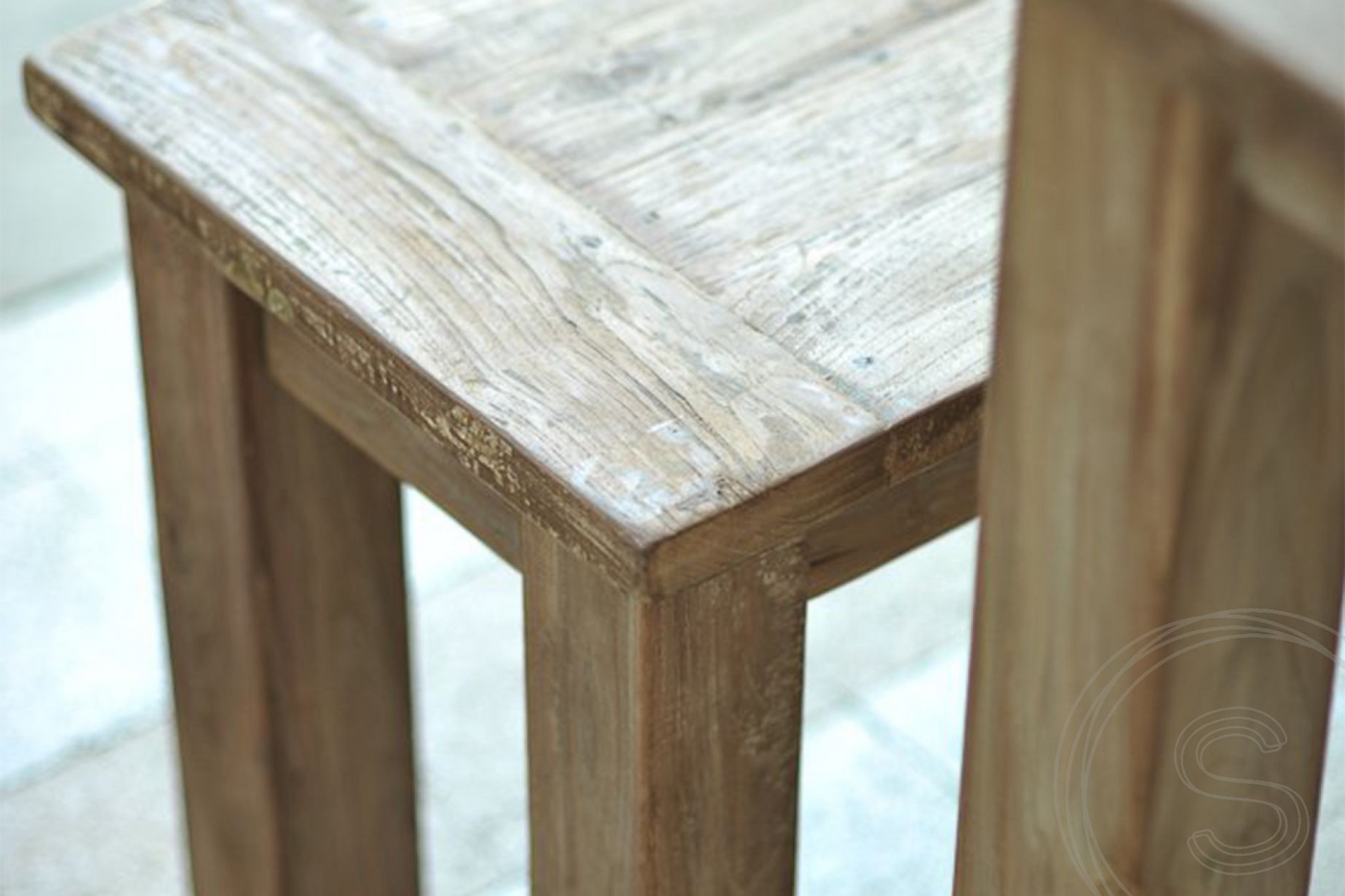 Teakholz Bank 180cm Rustikal