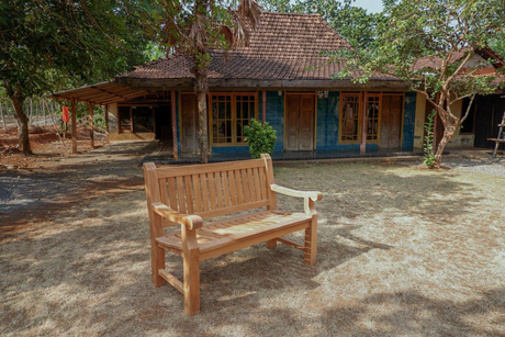 Teak Gartenbank 130cm Mammut