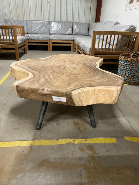 Couchtisch Eisenbein 123cm Durchmesser - 123x123x41cm