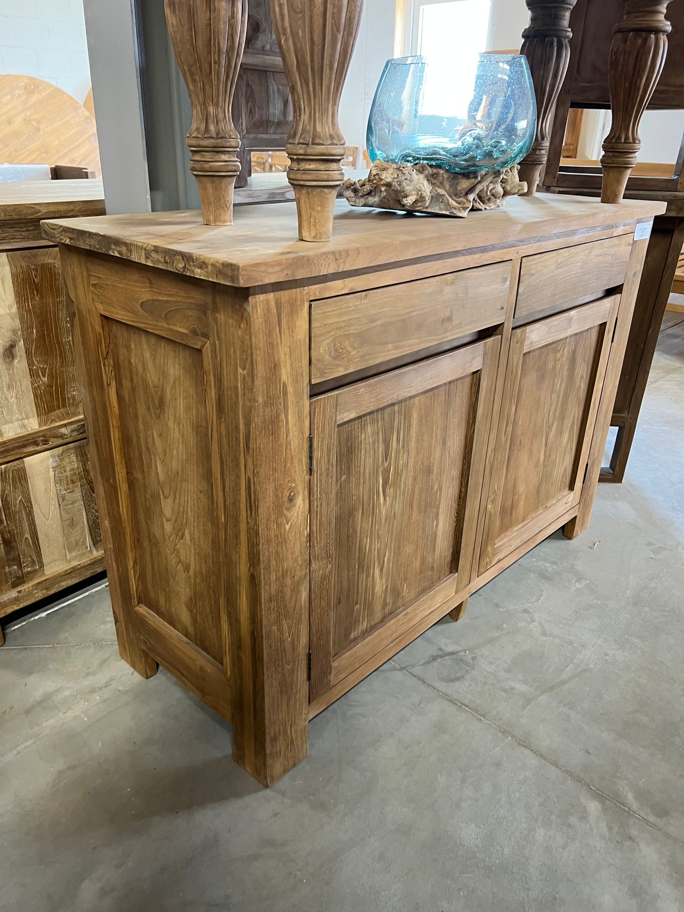 Teak-Sideboard - 130x50x90cm