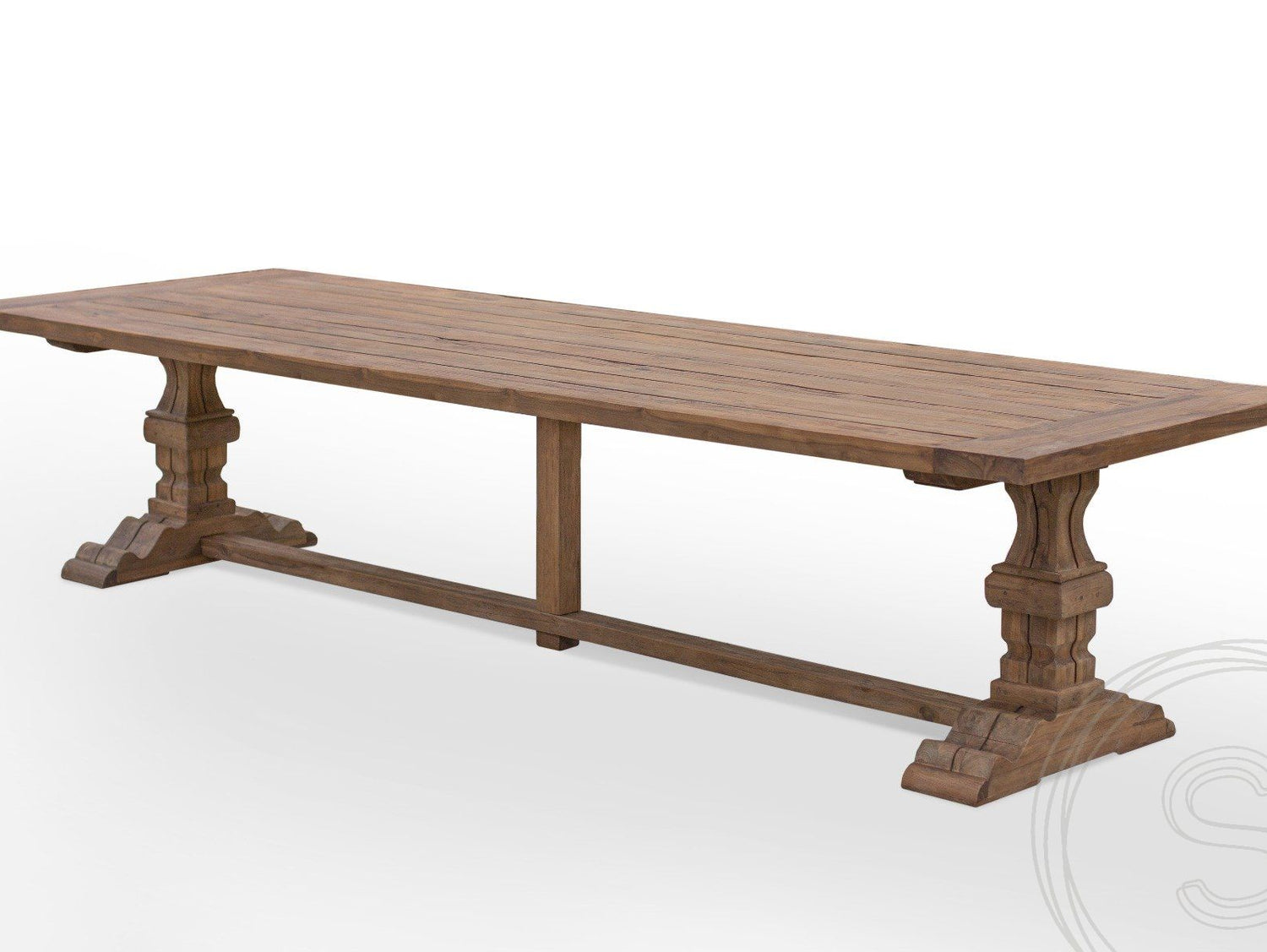 Klooster tuintafel 350 x 120 - Souren Meubels