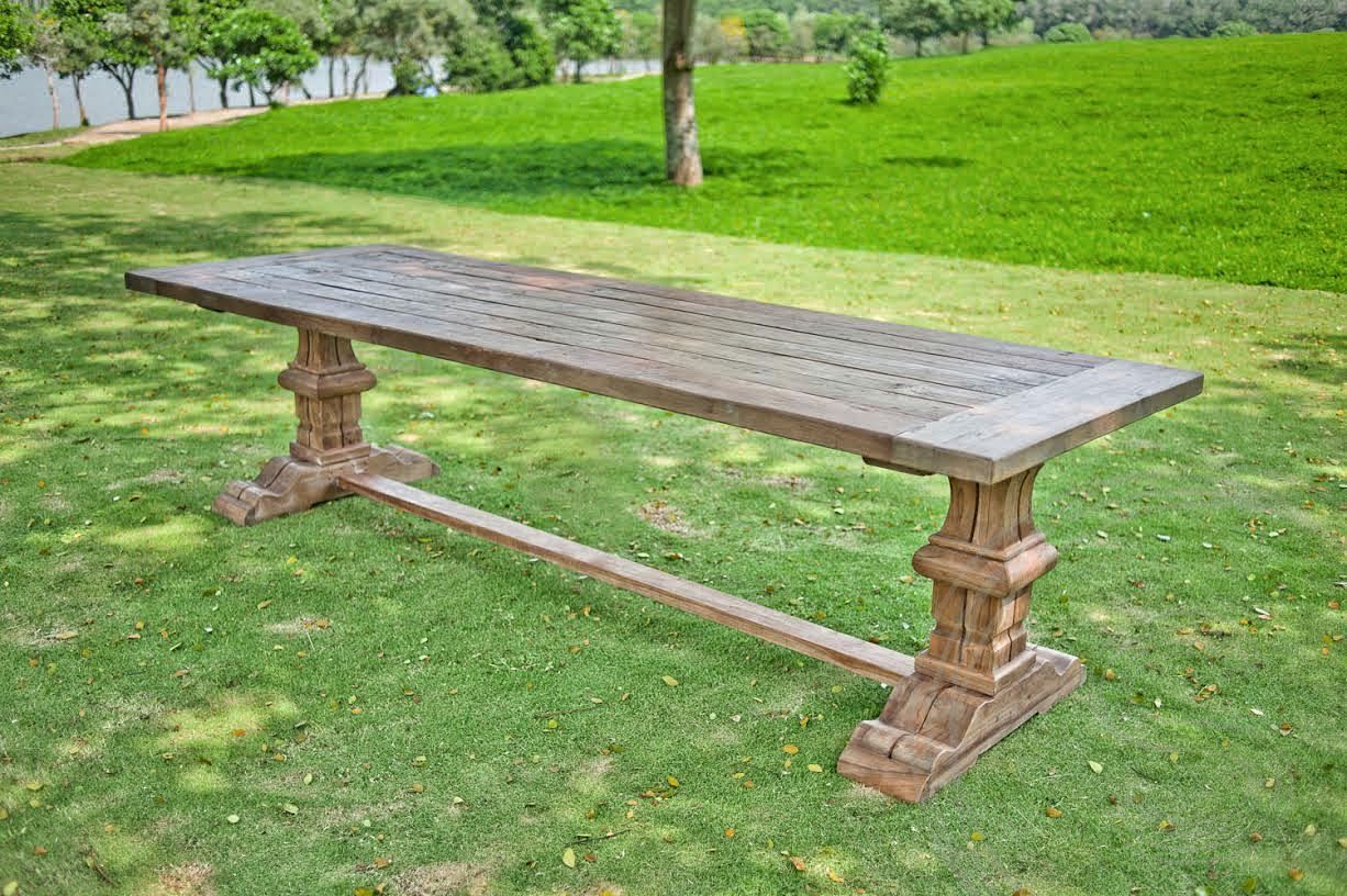 Klooster tuintafel 200 x 100 - Souren Meubels