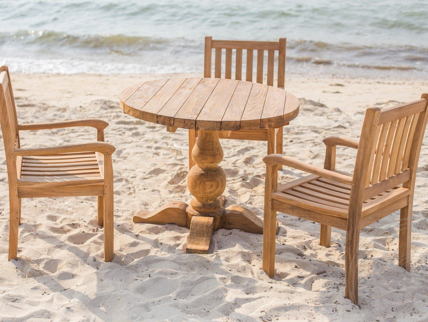 Ronde tuintafel 100cm Classic - Souren Meubels