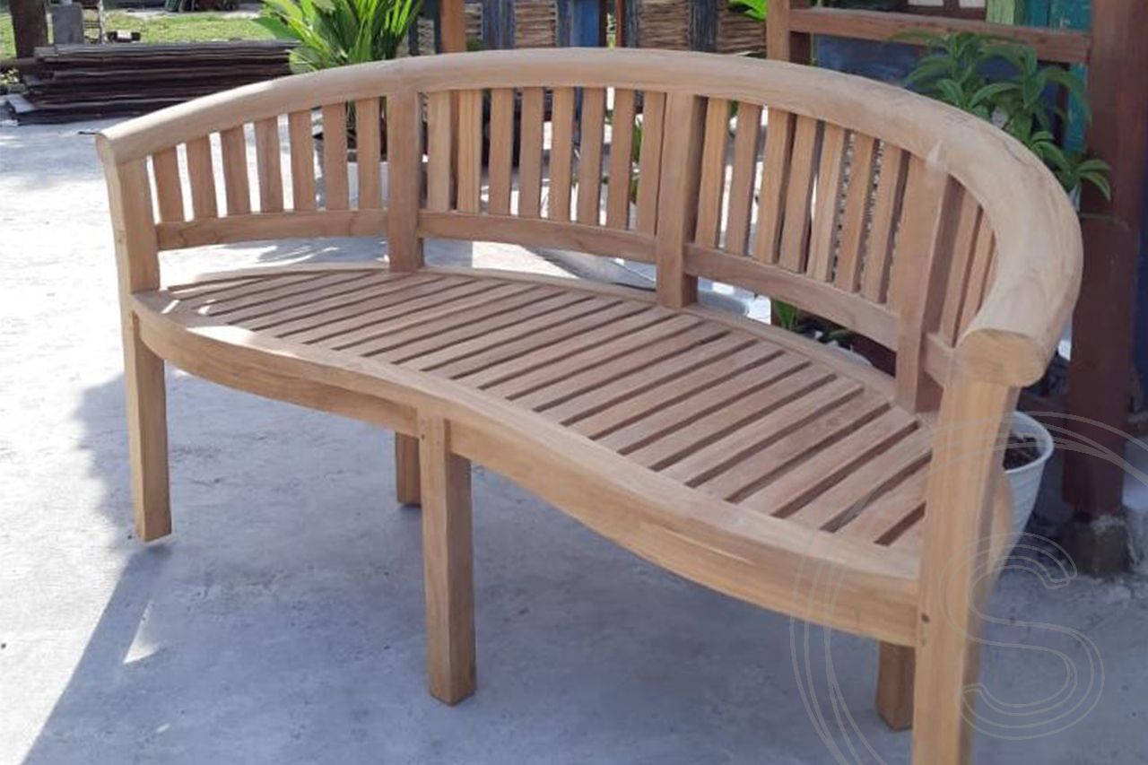 Teak Bananenbank