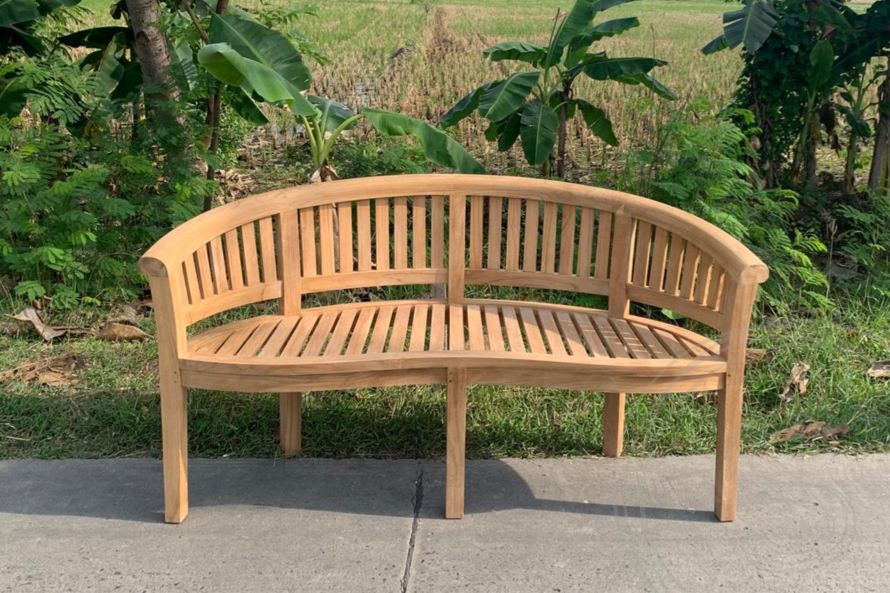 Teak Bananenbank