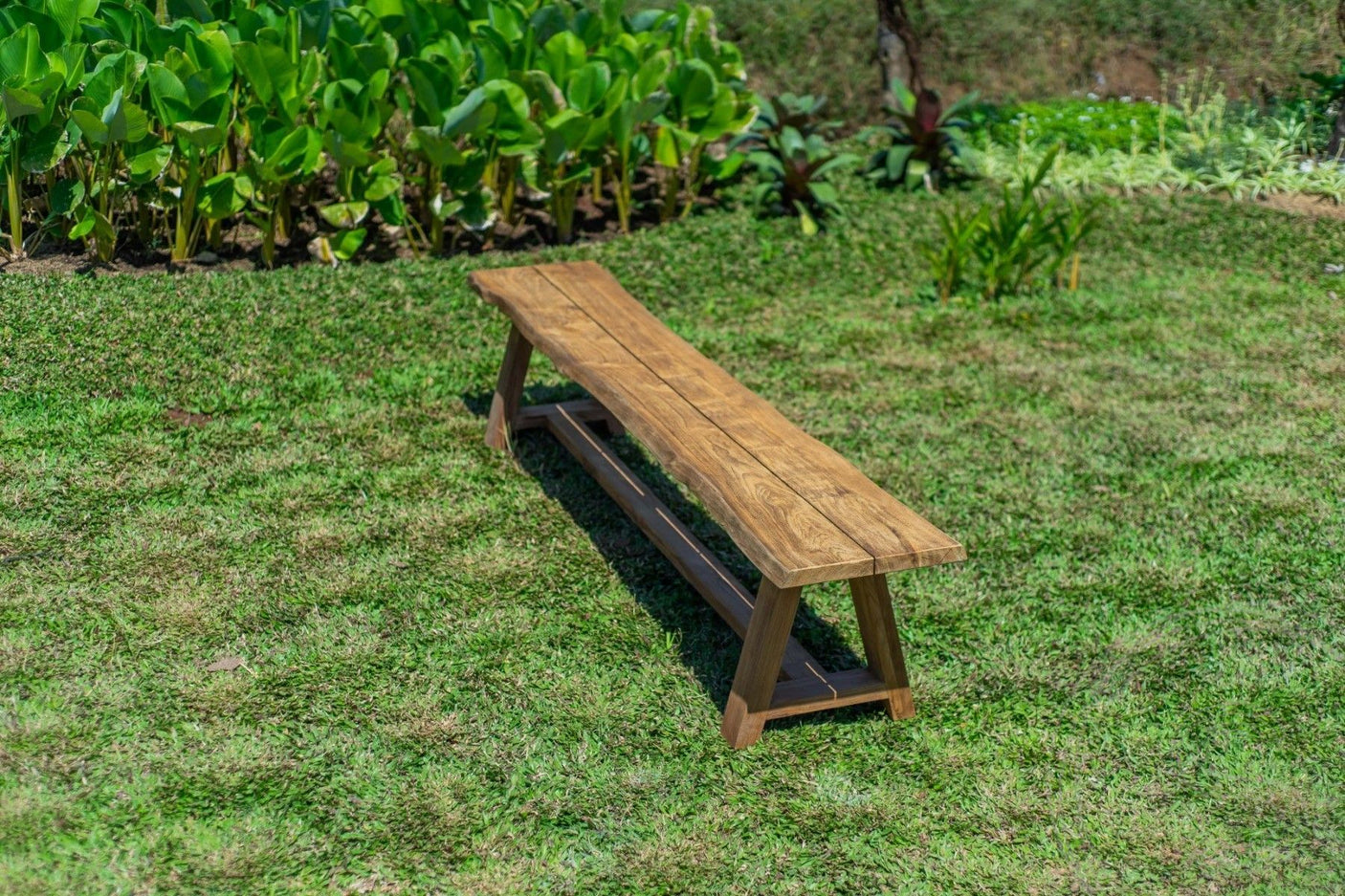 Teak Gartenbank Java 220