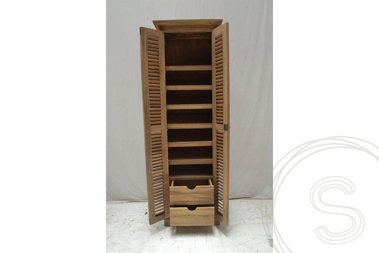 Teak Schuhschrank Java
