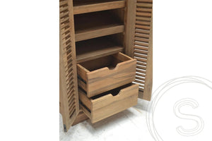 Teak Schuhschrank Java