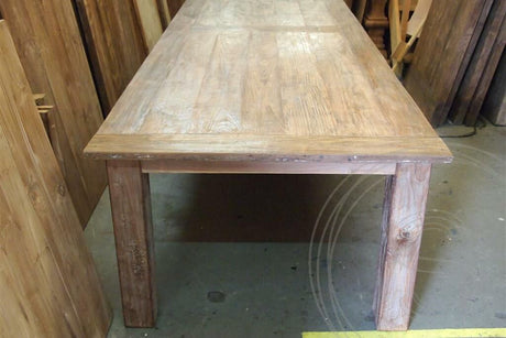 Teak Tisch 300 x 120 Rustikal