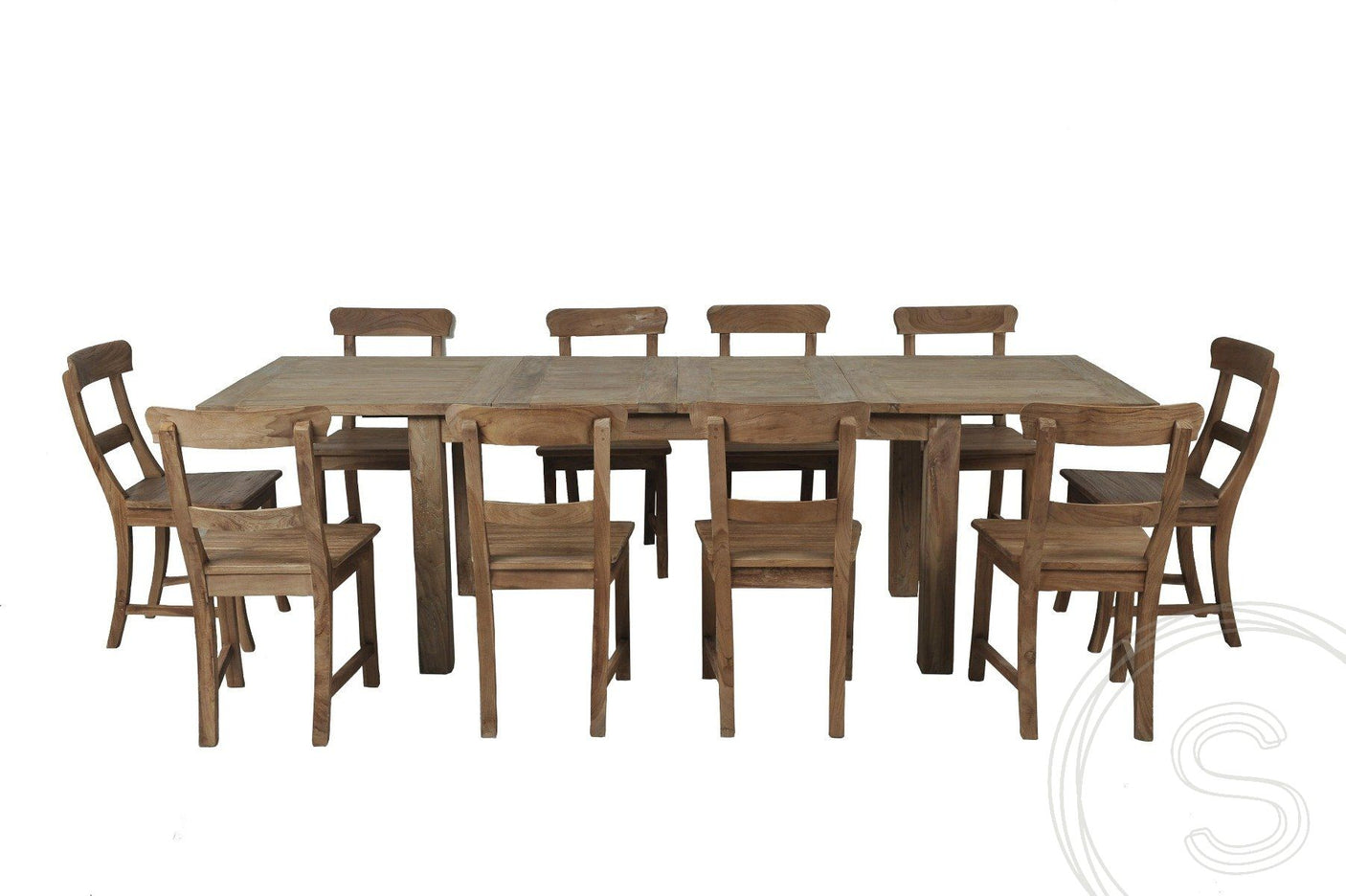 Teak Tisch Ausziehbar 160-210-260x100