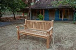 Teak Gartenbank 130cm Mammut