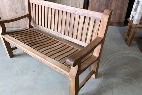 Teak Gartenbank 150cm Mammut