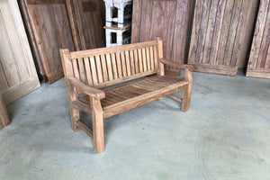 Teak Gartenbank 150cm Mammut