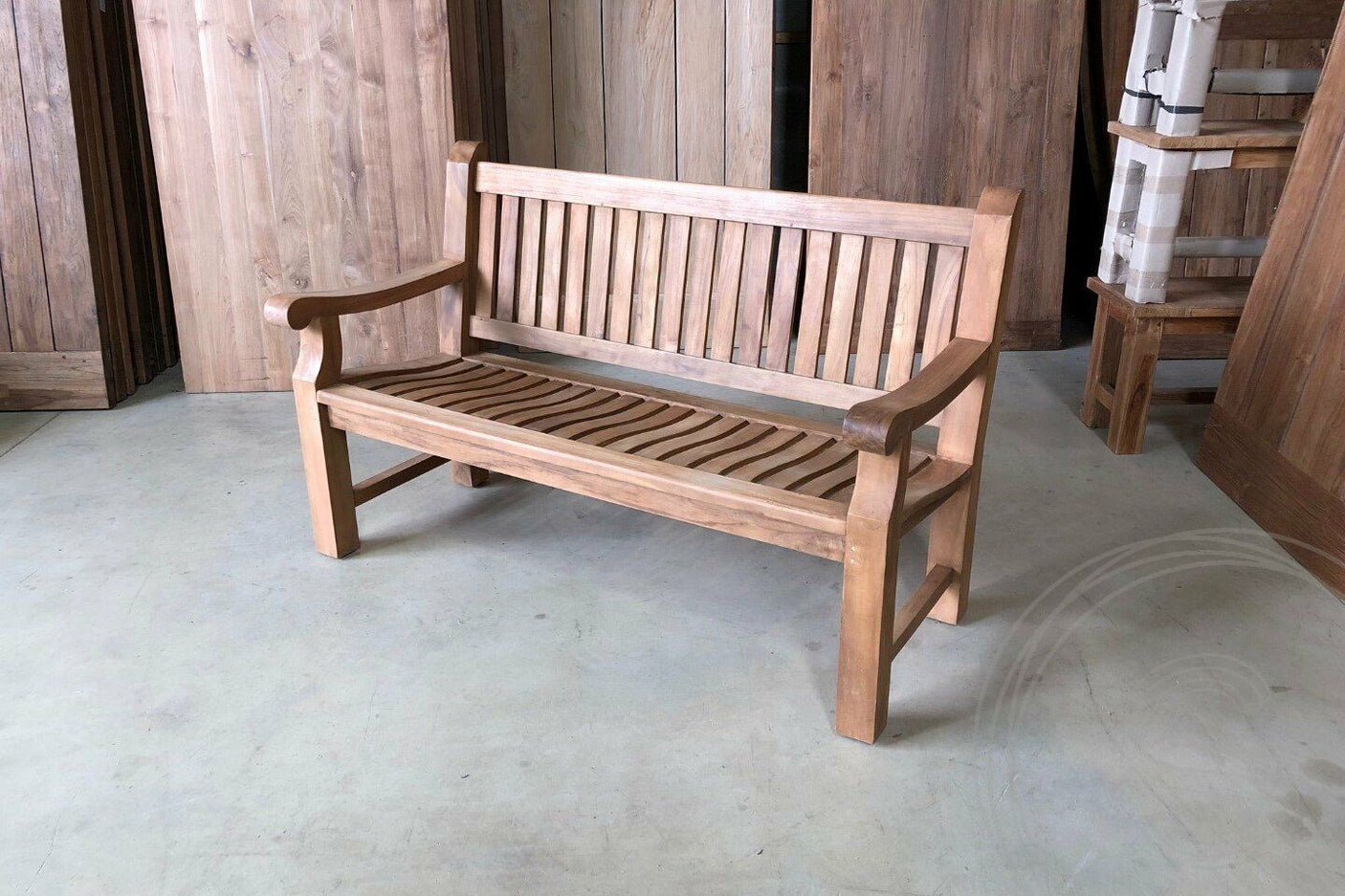 Teak Gartenbank 150cm Mammut