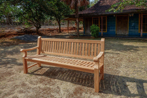Teak Gartenbank 200cm Mammut