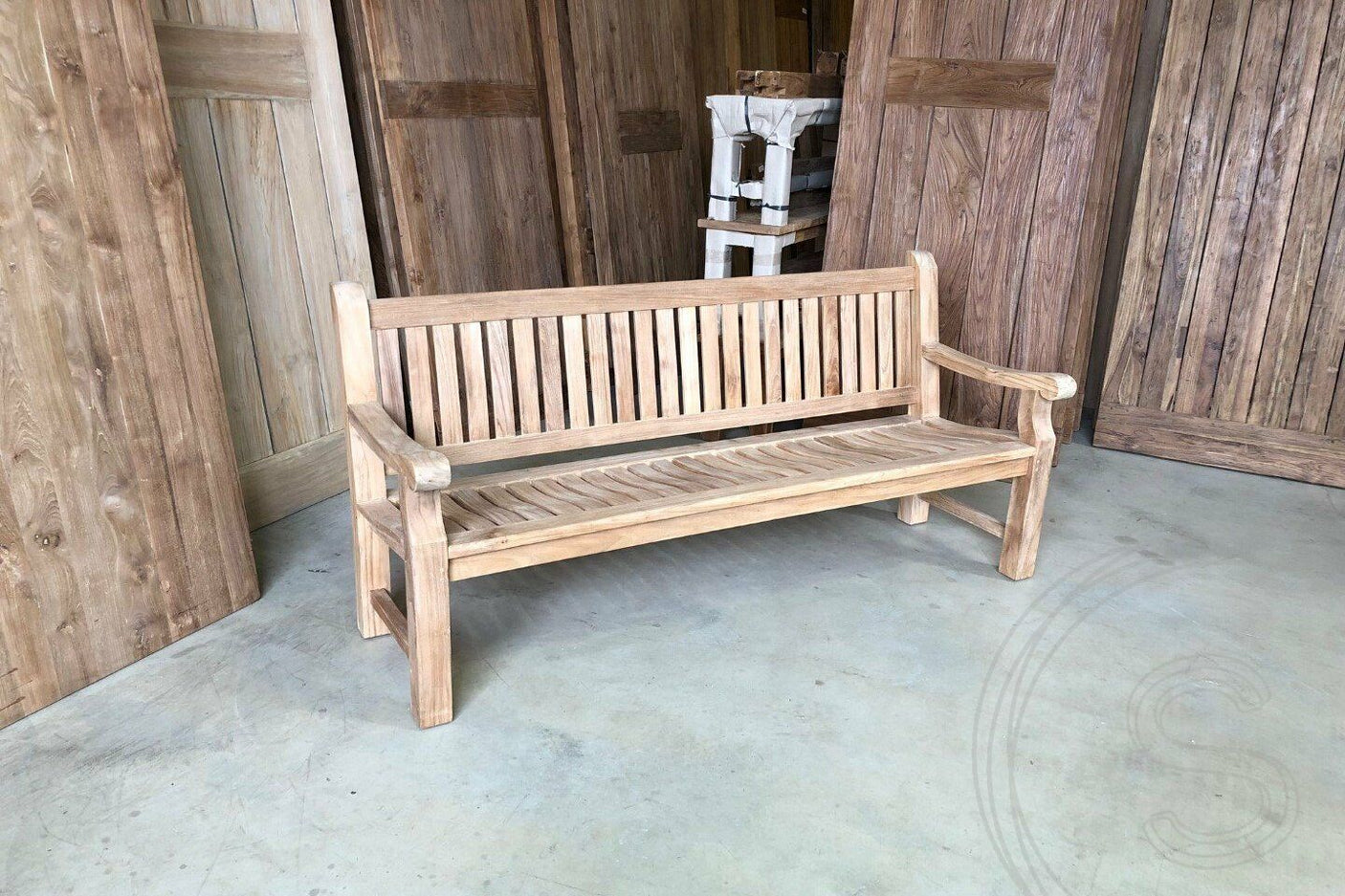 Teak Gartenbank 200cm Mammut