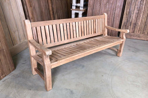 Teak Gartenbank 200cm Mammut