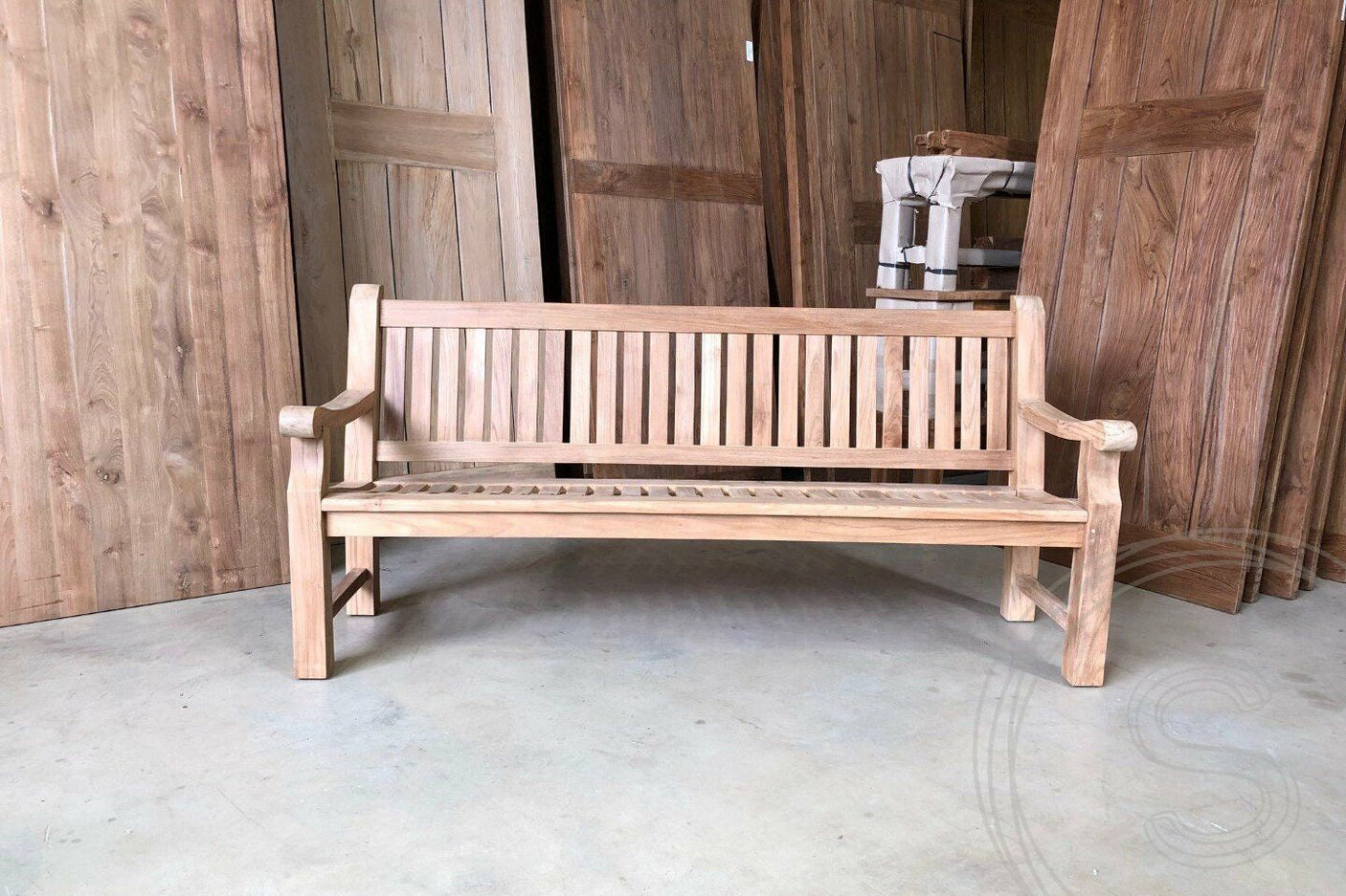 Teak Gartenbank 200cm Mammut