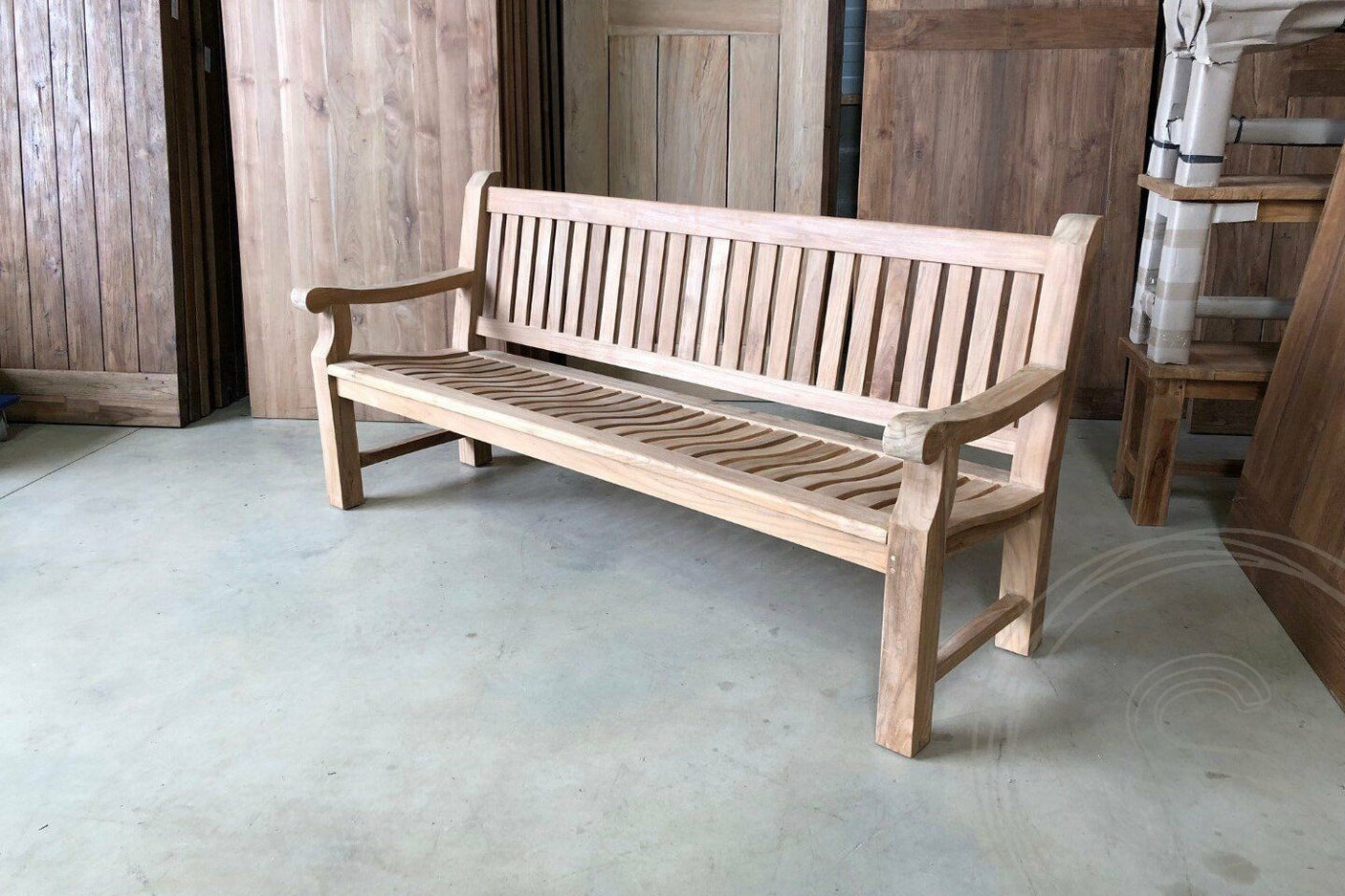 Teak Gartenbank 200cm Mammut