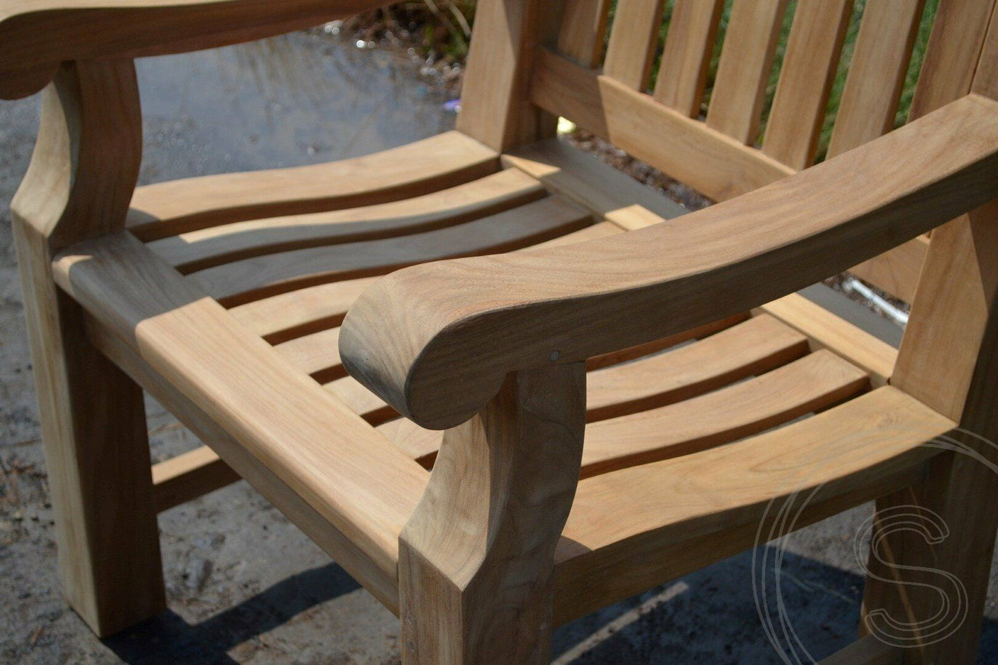 Teak Gartenstuhl Mammut