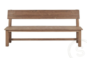 Teak bank 200cm Sandaran - Souren Meubels
