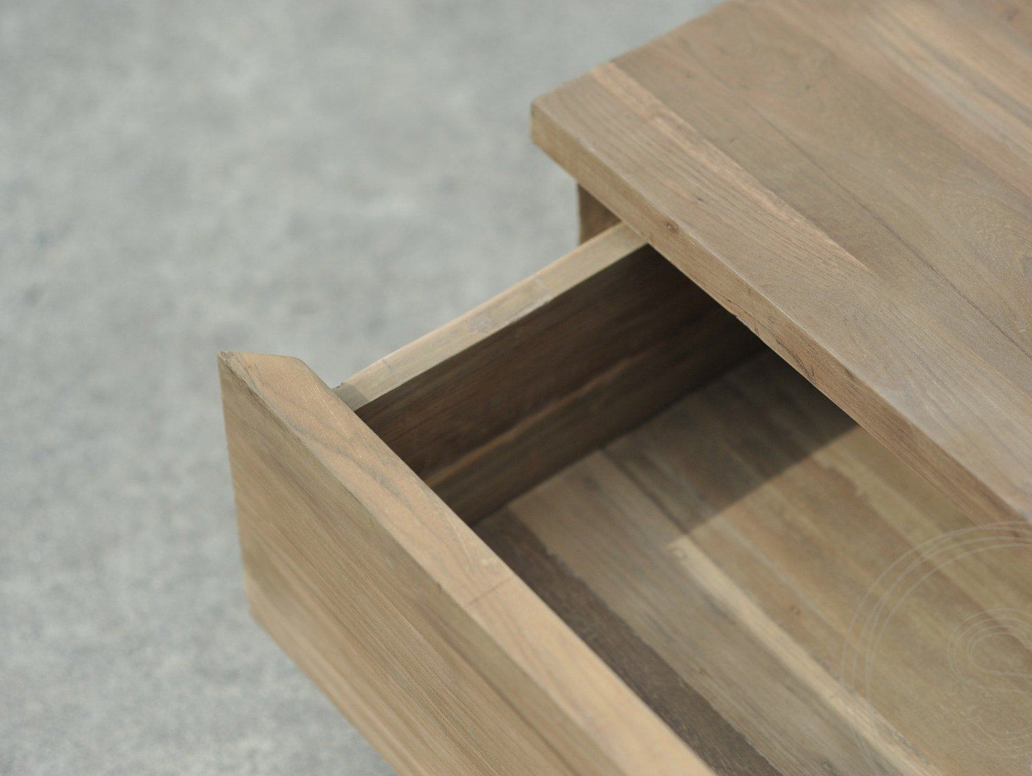 Teak Couchtisch Block 80x80cm