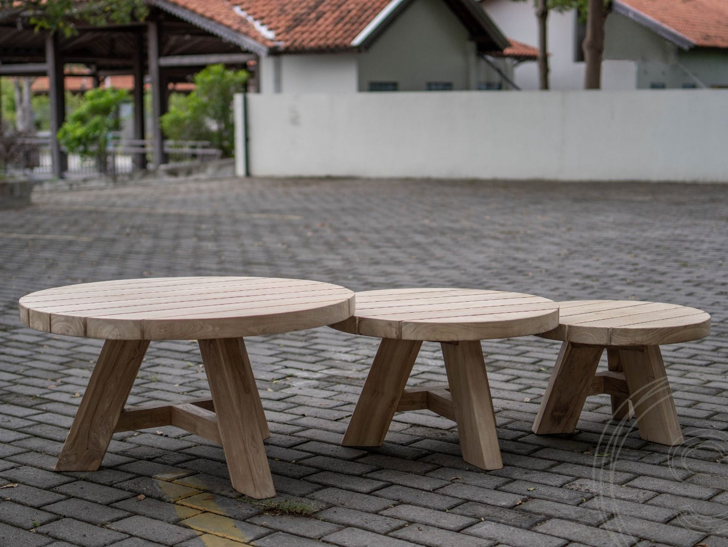 Teak coffeetables Algarve - Souren Meubels