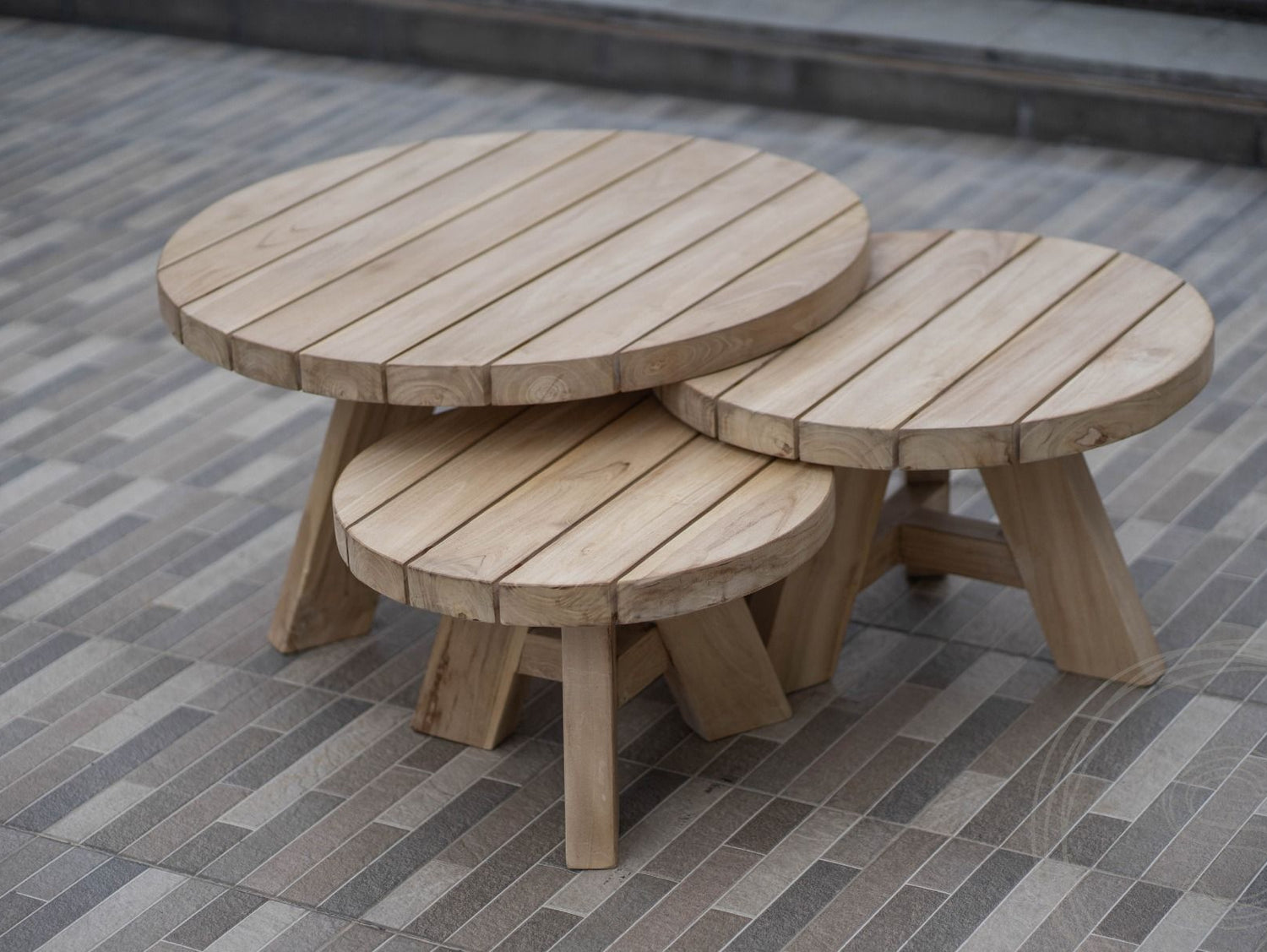 Teak coffeetables Algarve - Souren Meubels