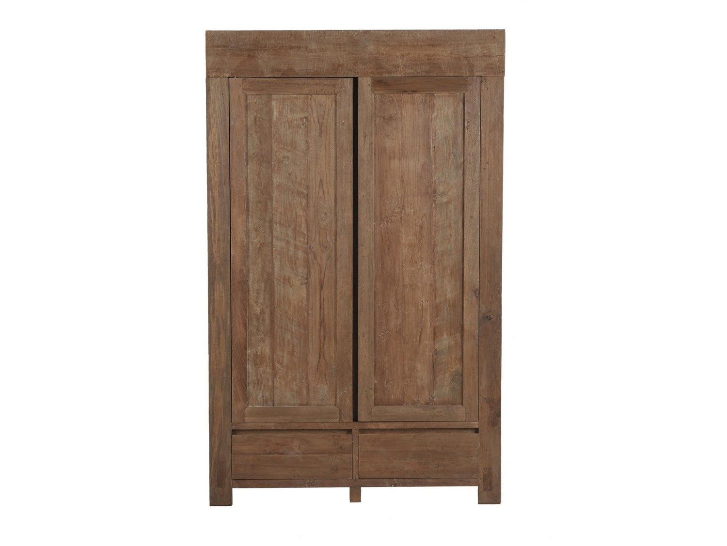 Teak kast 130cm oud hout - Souren Meubels