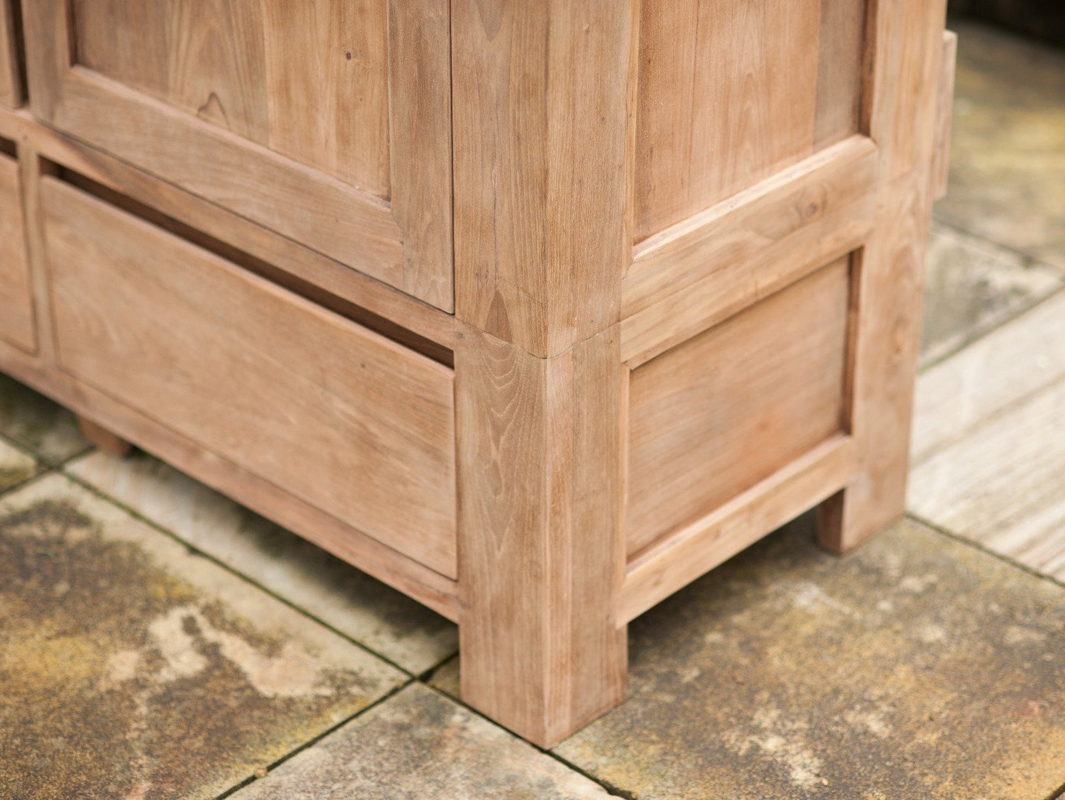 Teak kast 130cm - Souren Meubels