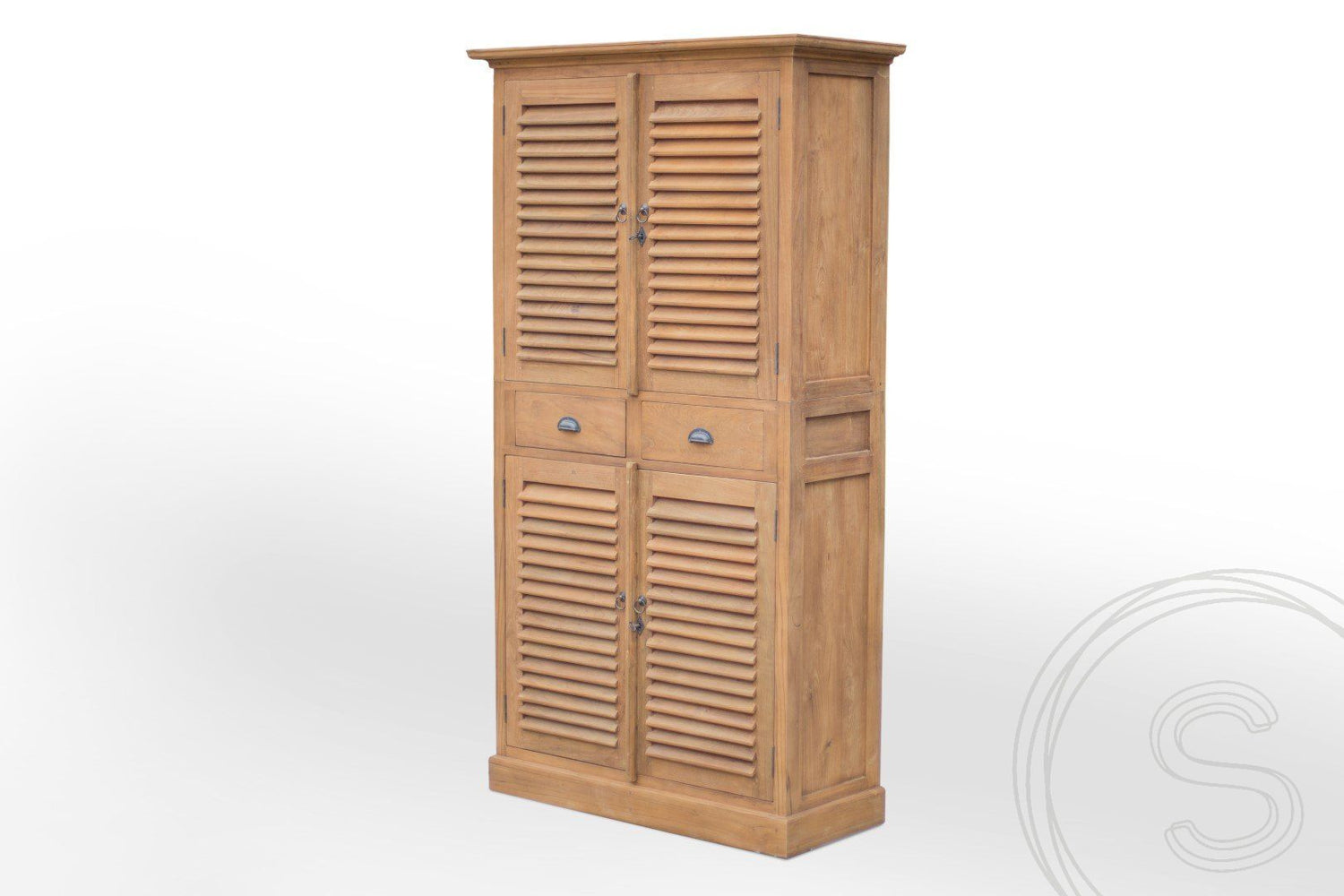 Teak schoenenkast Lombok - Souren Meubels