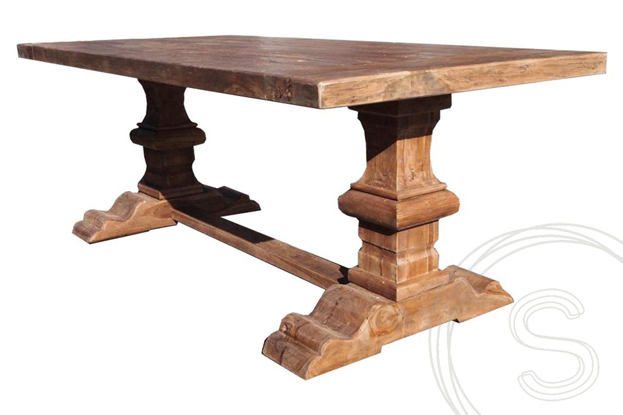Teak Klostertisch 200x100