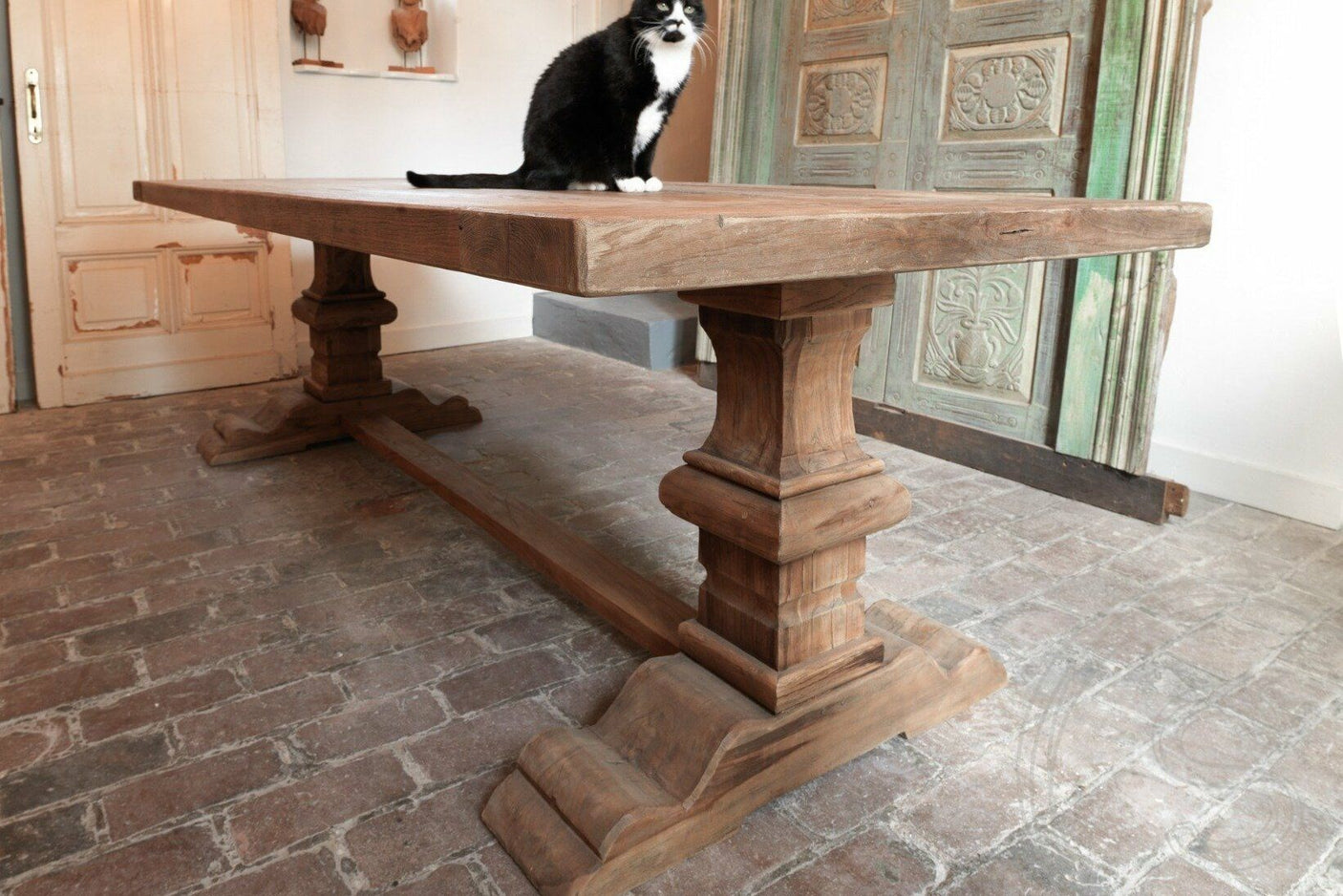 Teak Klostertisch 240x100