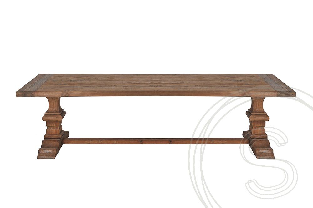 Teak Klostertisch 260x100