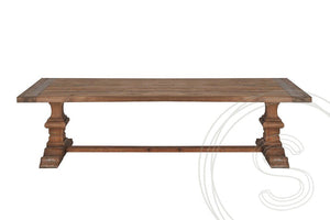 Teak Klostertisch 260x100