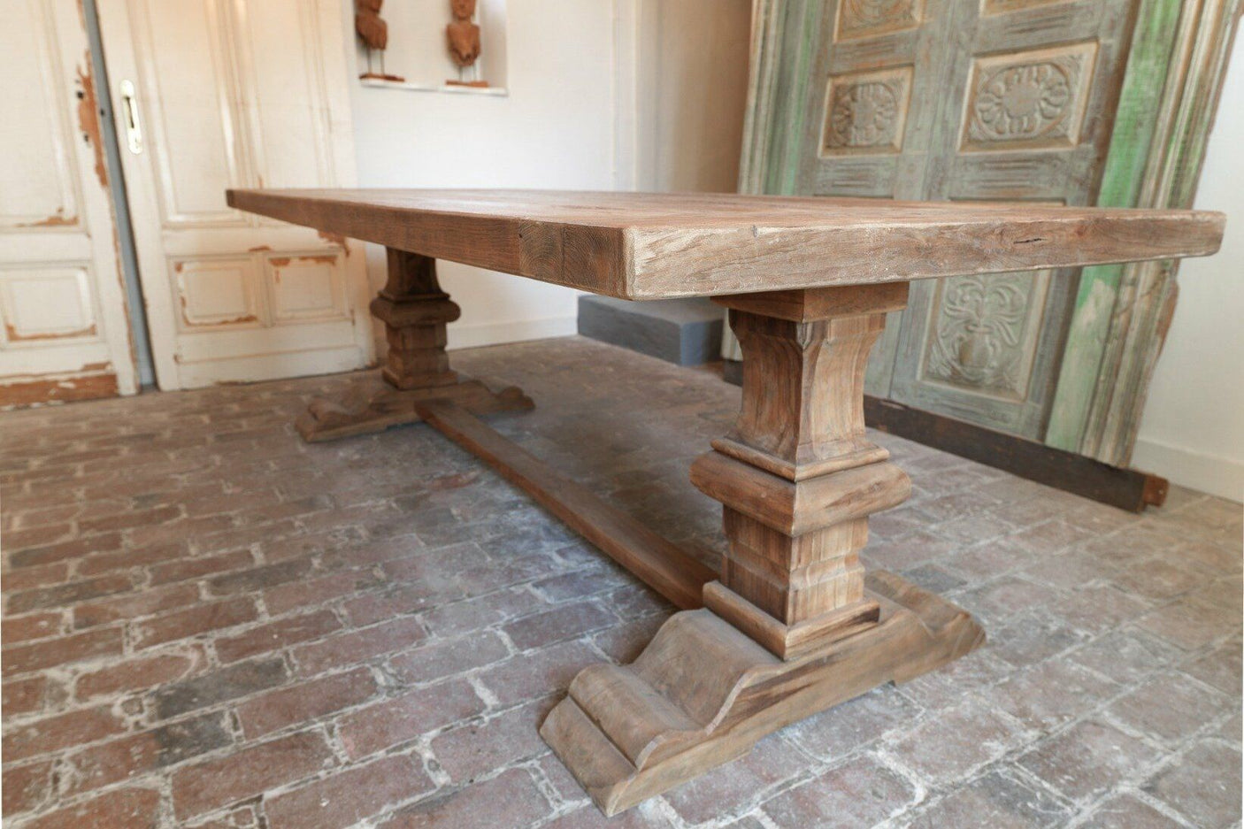Teak Klostertisch 260x100