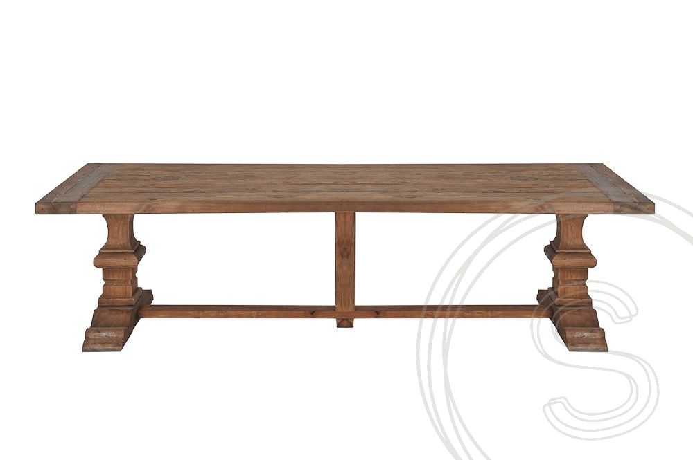 Teak Klostertisch 350x120