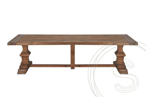 Teak Klostertisch 350x120