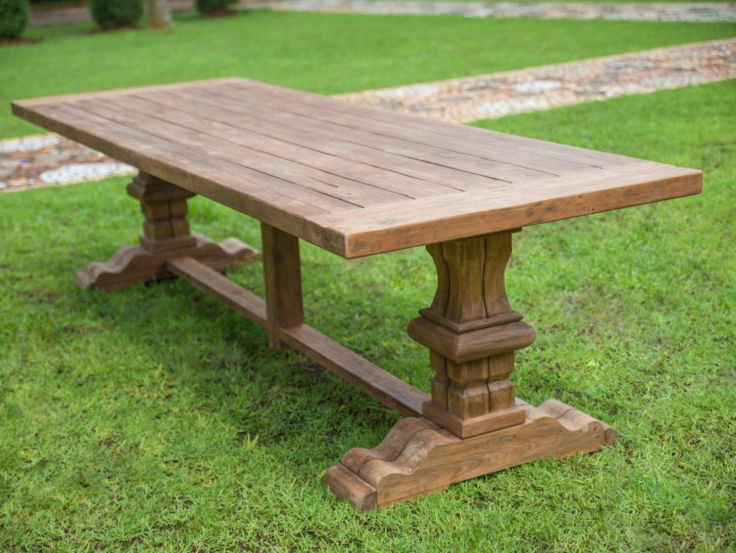 Klooster tuintafel 300 x 100 - Souren Meubels