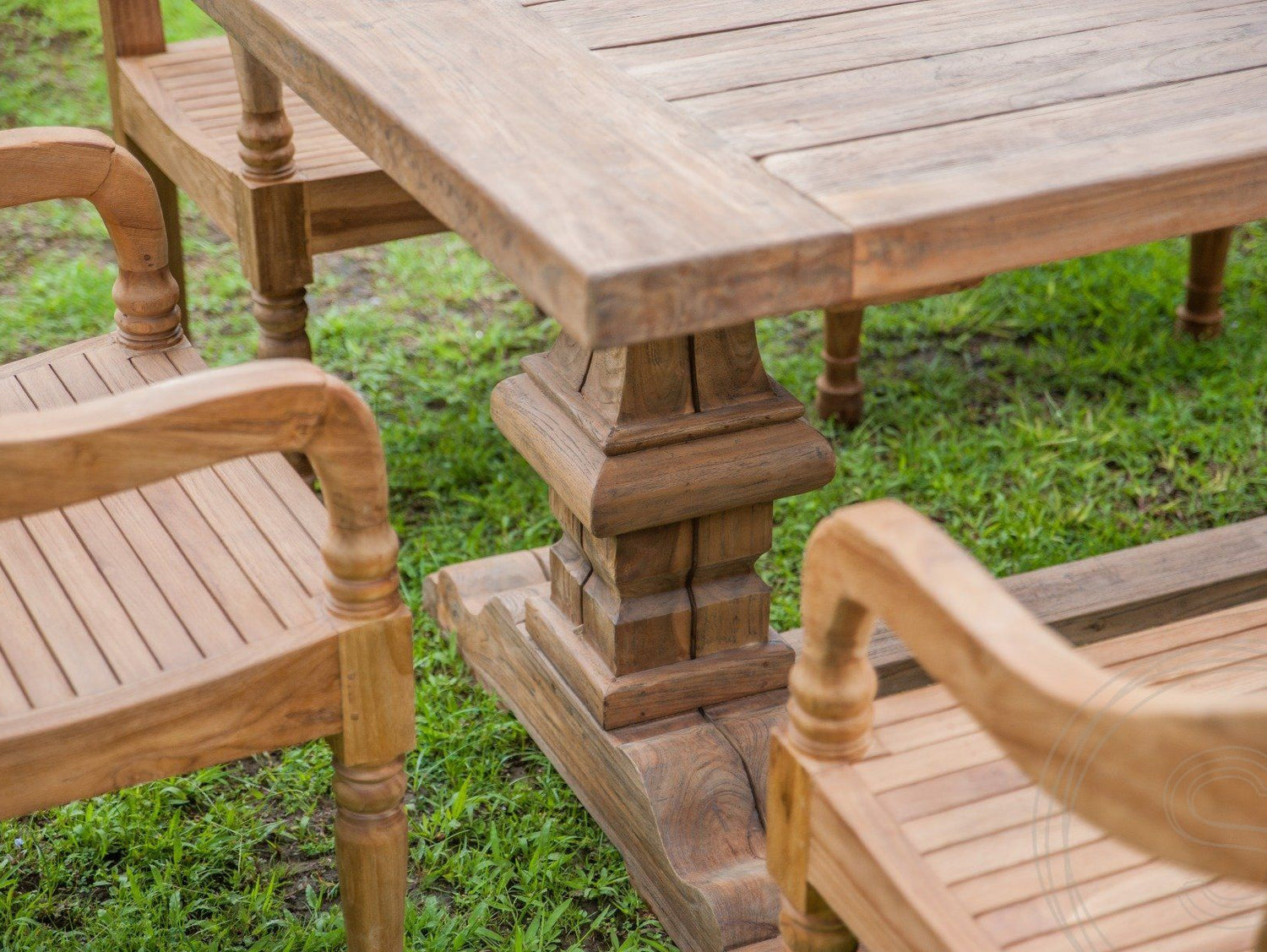 Klooster tuintafel 400 x 100 - Souren Meubels