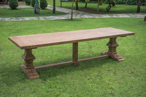 Teak Klostertisch 320x110 OUTDOOR