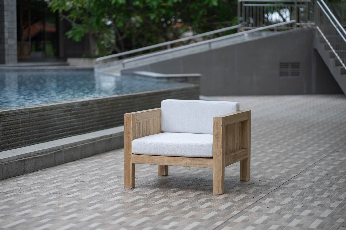 Teak Lounge Sessel Algarve